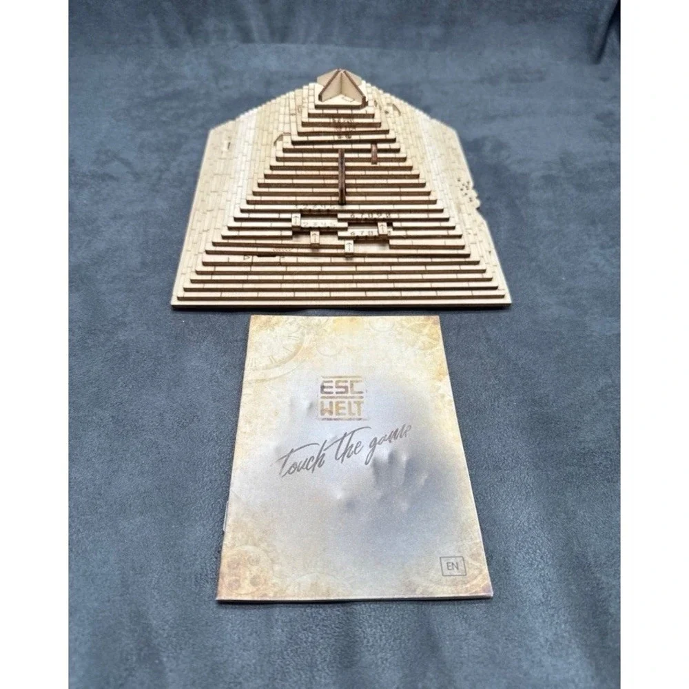 Quest Pyramide Pyramid Puzzle Hidden Wooden Escape Room